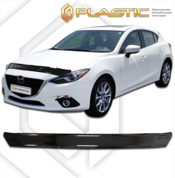 1 999 р. Дефлектор капотаClassic черныйMazda3 хэтчбэк2013–2019BM  2010010109585  с доставкой в г. Пермь. Увеличить фотографию 1