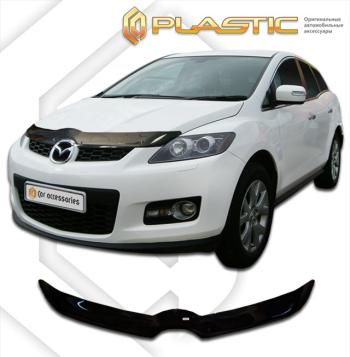 1 999 р. Дефлектор капотаClassic черныйMazdaCX-7 2007-2012  2010010102210  с доставкой в г. Пермь. Увеличить фотографию 1