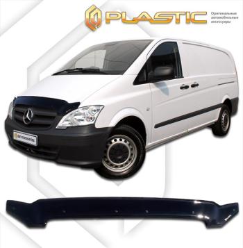 2 099 р. Дефлектор капотаClassic черныйMercedes-BenzVito 2003–2014  2010010107055  с доставкой в г. Пермь. Увеличить фотографию 1