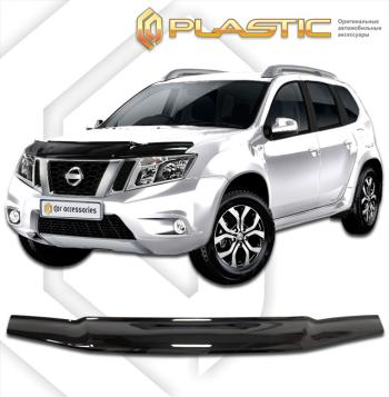 2 199 р. Дефлектор капотаClassic черныйNissanTerrano 2013–н.в.   2010010109769  с доставкой в г. Пермь. Увеличить фотографию 1