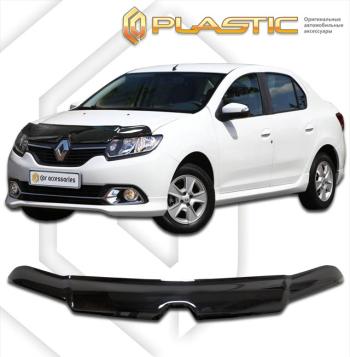 Дефлектор капотаClassic черныйRenaultLogan 2014–2018  2010010109707