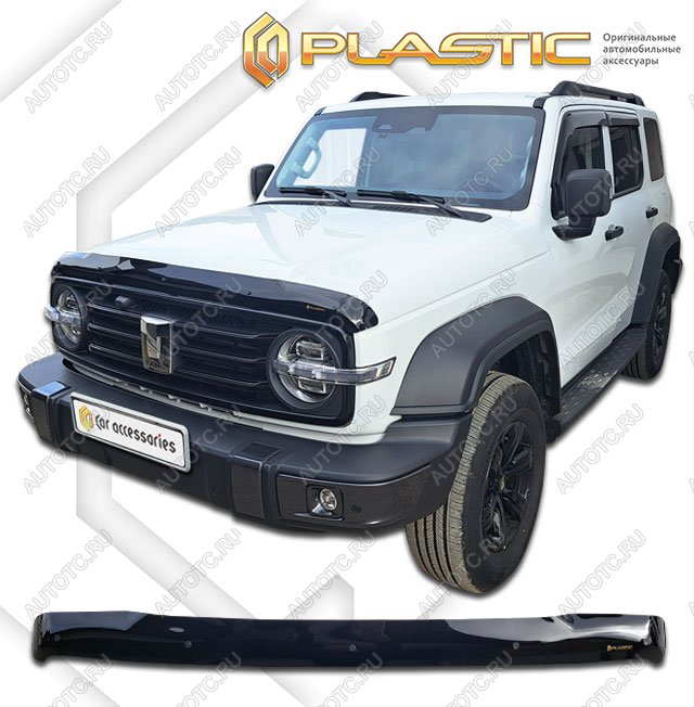 1 999 р. Дефлектор капотаClassic черныйTank300 I поколение, джипsuv 5 дв.2023 - н. в.  2010010117566  с доставкой в г. Пермь