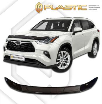 2 099 р. Дефлектор капотаClassic черныйToyotaHighlander 2019-н.в.  2010010115982  с доставкой в г. Пермь. Увеличить фотографию 1