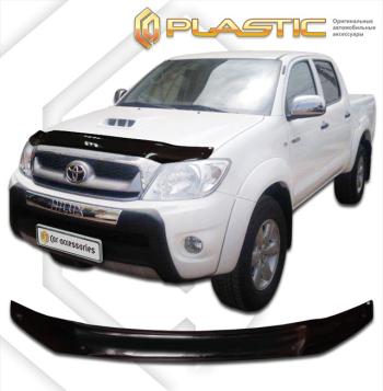2 099 р. Дефлектор капотаClassic черныйToyotaHilux 2005-2011  2010010106102  с доставкой в г. Пермь. Увеличить фотографию 1