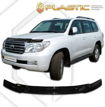 2 099 р. Дефлектор капотаClassic черныйToyotaLand Cruiser 2002008-2012  2010010102739  с доставкой в г. Пермь. Увеличить фотографию 1