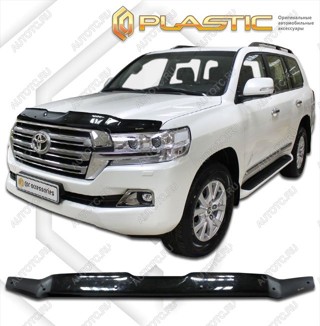 2 199 р. Дефлектор капотаClassic черныйToyotaLand Cruiser 2002015–2021  2010010111823  с доставкой в г. Пермь