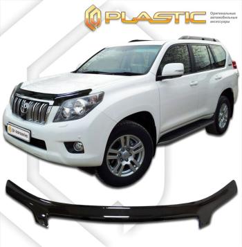 2 299 р. Дефлектор капотаClassic черныйToyotaLand Cruiser Prado IV поколение, джипsuv 5 дв. 2009-2013J150  2010010104863  с доставкой в г. Пермь. Увеличить фотографию 1