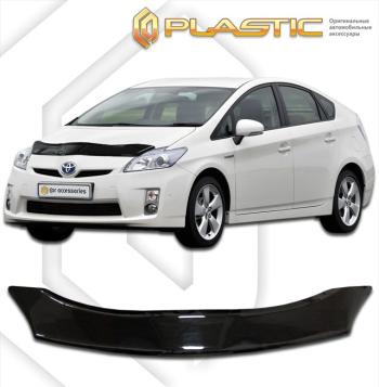 2 099 р. Дефлектор капотаClassic черныйToyotaPrius 2009–2016ZVW30  2010010109622  с доставкой в г. Пермь. Увеличить фотографию 1