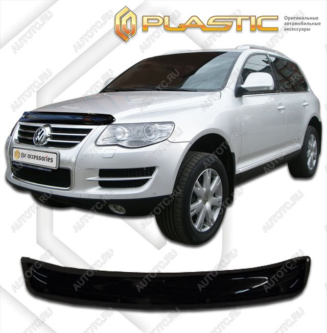 1 999 р. Дефлектор капотаClassic черныйVolkswagenTouareg 2007-20097LA, 7L6, 7L7 2010010101282 с доставкой в г. Пермь Увеличить фотографию 1 1 999 р. Дефлектор капотаClassic черныйVolkswagenTouareg 2007-20097LA, 7L6, 7L7 2010010101282 с доставкой в г. Пермь
