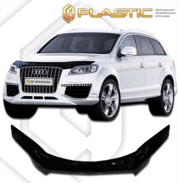2 499 р. Дефлектор капота (exclusive)Classic черныйAudiQ7 2005–2015  2010060101638  с доставкой в г. Пермь. Увеличить фотографию 1