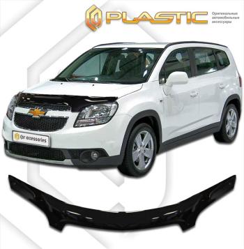 2 499 р. Дефлектор капота (exclusive)Classic черныйChevroletOrlando 2011–н.в.  2010060106350  с доставкой в г. Пермь. Увеличить фотографию 1