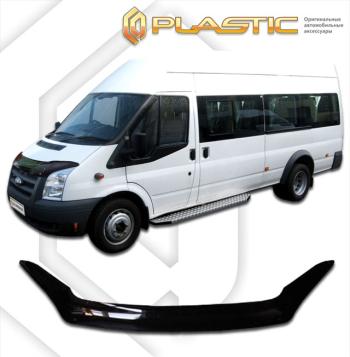 3 099 р. Дефлектор капота (exclusive)Classic черныйFordTransit 2006–н.в.  2010060103854  с доставкой в г. Пермь. Увеличить фотографию 1