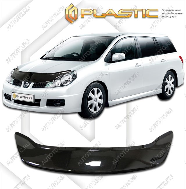 2 379 р. Дефлектор капота (exclusive)Classic черныйNissanAD 2006–2016Y12  2010060109481  с доставкой в г. Пермь