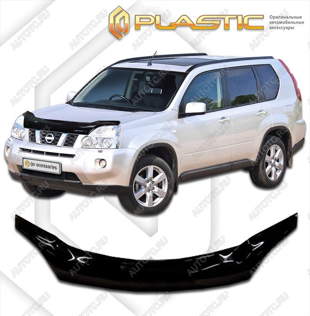 2 499 р. Дефлектор капота (exclusive)Classic черныйNissanX-Trail 2011–2015T31  2010060109474  с доставкой в г. Пермь