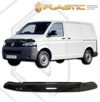 2 799 р. Дефлектор капота (exclusive)Classic черныйVolkswagenCaravelle 2010–2015   2010060110883  с доставкой в г. Пермь. Увеличить фотографию 1