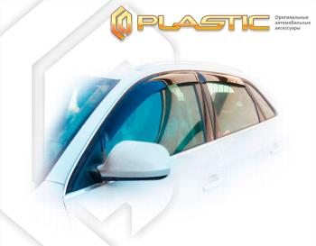 1 999 р. Ветровики дверейClassic полупрозрачныйAudiQ5 2008–2012Chrome molding=120,  2010030303390  с доставкой в г. Пермь. Увеличить фотографию 1