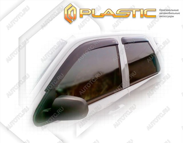 1 999 р. Ветровики дверейClassic полупрозрачныйFordEscape 2000-2007Chrome molding=120,  2010030304236  с доставкой в г. Пермь