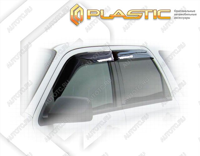 2 099 р. Ветровики дверейClassic полупрозрачныйFordEscape 2008-2012Американская версияChrome molding=120,  2010030305615  с доставкой в г. Пермь