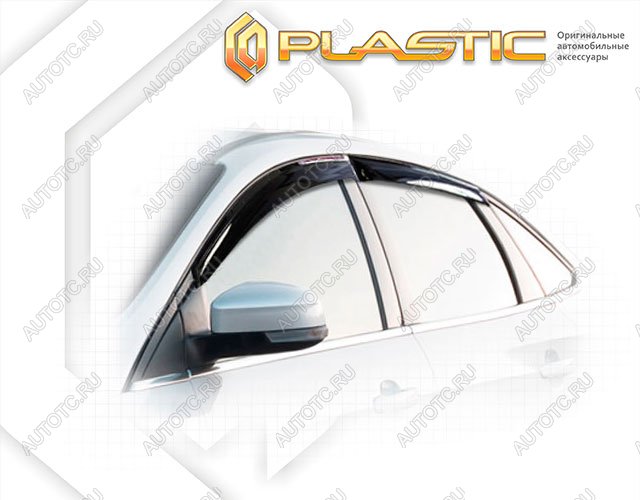 1 999 р. Ветровики дверейClassic полупрозрачныйFordFocus 3 седан2015–н.в. Chrome molding=120,  2010030311470  с доставкой в г. Пермь