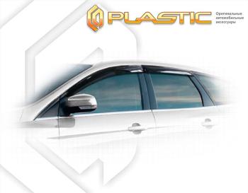 1 999 р. Ветровики дверейClassic полупрозрачныйFordFocus 3 универсал2015–н.в.Chrome molding=120,  2010030311678  с доставкой в г. Пермь. Увеличить фотографию 1