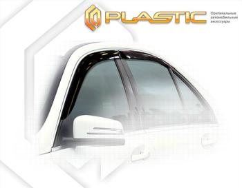 1 999 р. Ветровики дверейClassic полупрозрачныйMercedes-BenzC-Class 2010-2015W204Chrome molding=120,  2010030305905  с доставкой в г. Пермь. Увеличить фотографию 1