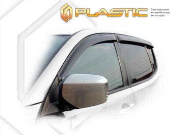2 099 р. Ветровики дверейClassic полупрозрачныйMitsubishiL200 2007–2015Chrome molding=120,  2010030302157  с доставкой в г. Пермь. Увеличить фотографию 1