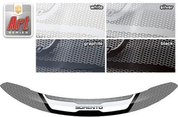 Дефлектор капотаСерия Art белаяKiaSorento 2010–2012  2010011405242