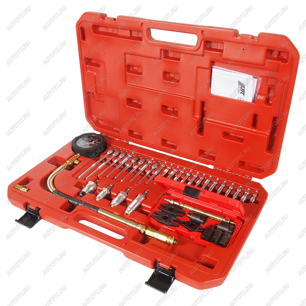 43 699 р. Компрессометр дизель с адаптерами 37 предметов JTC JTC TOOLS CO., LTD jtc-4302  с доставкой в г. Пермь