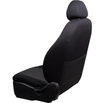 5 549 р. Комплект чехлов для сидений (РЗСиС 40/60 3Г Жаккард) Дублин Lord Autofashion Chevrolet Spark M200,250 (2005-2010) (черный, вставка Сеул серый)  с доставкой в г. Пермь. Увеличить фотографию 2