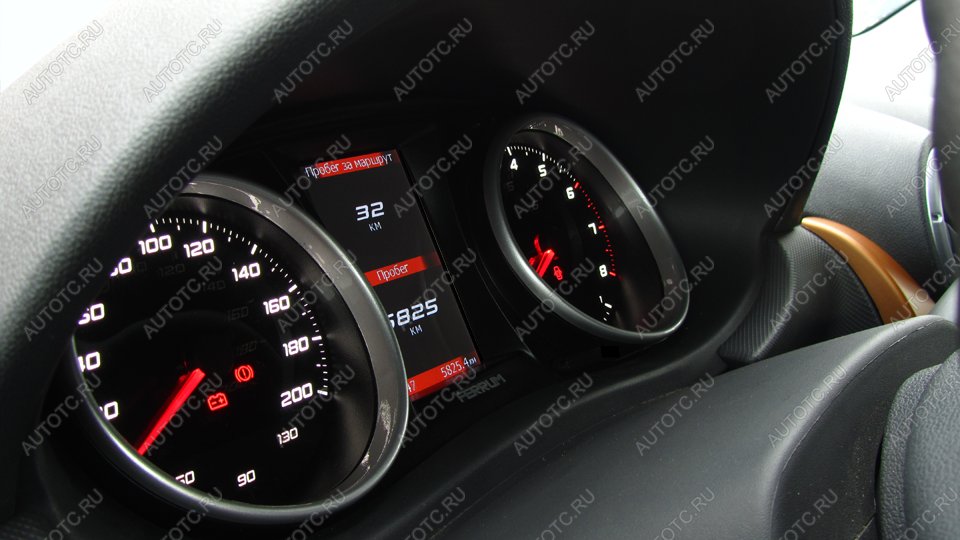 16 777 215 р. Электронная комбинация Renault Logan, Largus, Sandero GAMMA GF-890 (silver) Ferrum 688247240  с доставкой в г. Пермь