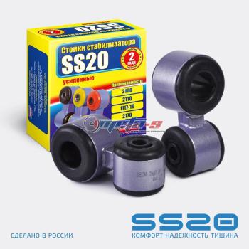 1 059 р. Стойки стабилизатора в сборе 2190 Гранта SS20 SS20 688248047  с доставкой в г. Пермь. Увеличить фотографию 1
