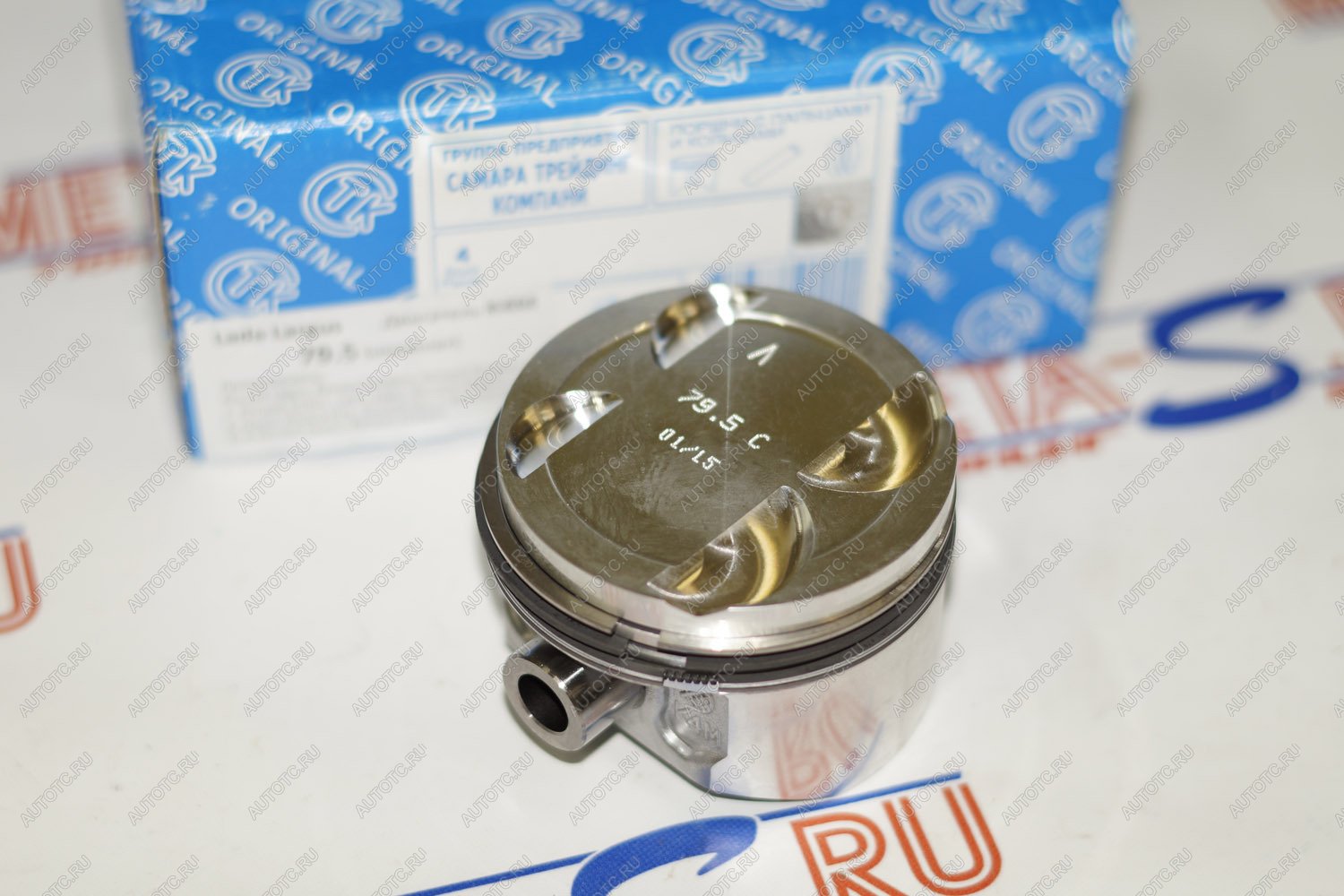 6 199 р. Поршни K4M СТК 79,5 (безвтык 16-кл Lada Largus, Renault Sandero, Duster, Megane) СТК 688247304  с доставкой в г. Пермь