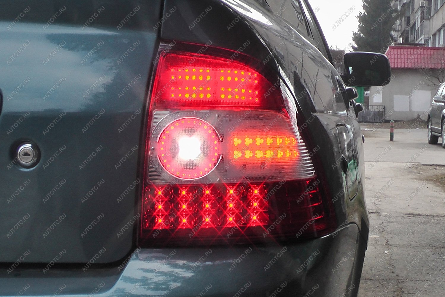 4 999 р. Фонари задние Lada Priora Flash Элекомм 688247369  с доставкой в г. Пермь