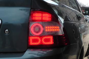 4 999 р. Фонари задние Lada Priora Flash-2 Элекомм 688247370  с доставкой в г. Пермь. Увеличить фотографию 1