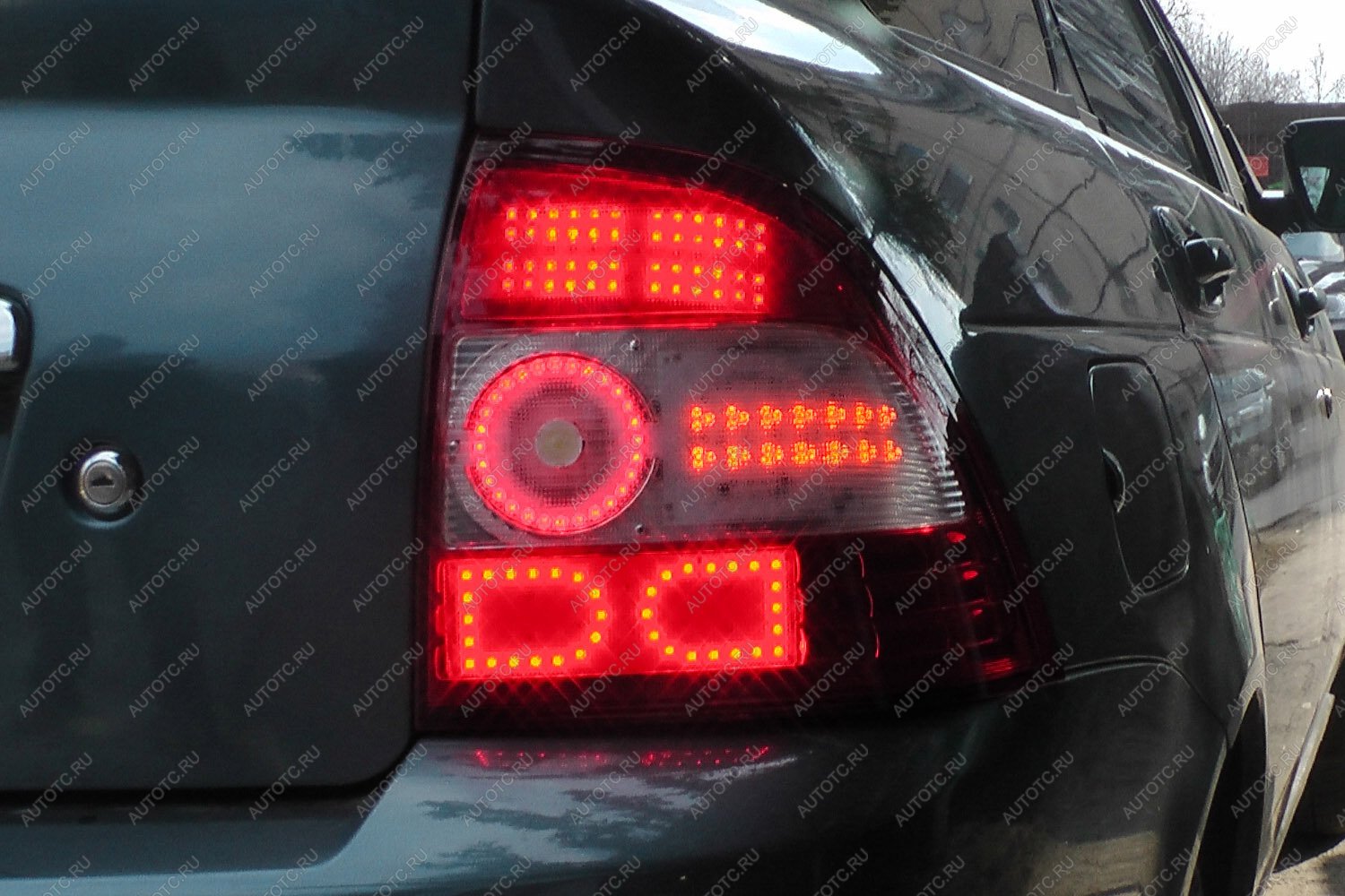 4 999 р. Фонари задние Lada Priora Flash-2 Элекомм 688247370  с доставкой в г. Пермь