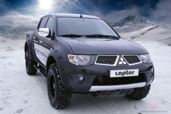 19 649 р. Расширители арок Mitsubishi L200 LAPTER (материал LLPDE, эластон) LAPTER 688249160  с доставкой в г. Пермь. Увеличить фотографию 1