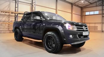 13 399 р. Расширители арок Volkswagen Amarok LAPTER (ABS, под покраску) LAPTER 688249257  с доставкой в г. Пермь. Увеличить фотографию 1