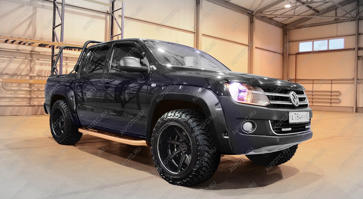 13 399 р. Расширители арок Volkswagen Amarok LAPTER (ABS, под покраску) LAPTER 688249257  с доставкой в г. Пермь