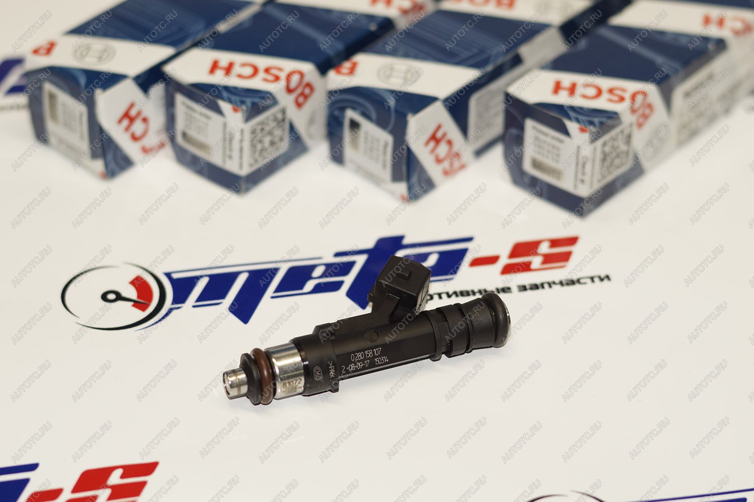 9 399 р. Форсунки топливные 192cc Bosch 0 280 158 107 (4 шт. оригинал) Волга BOSCH 688246351  с доставкой в г. Пермь