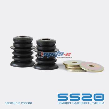 599 р. Подушка заднего амортизатора Chevrolet Lanos SS20 (бублики резина) SS20 688248424  с доставкой в г. Пермь. Увеличить фотографию 1