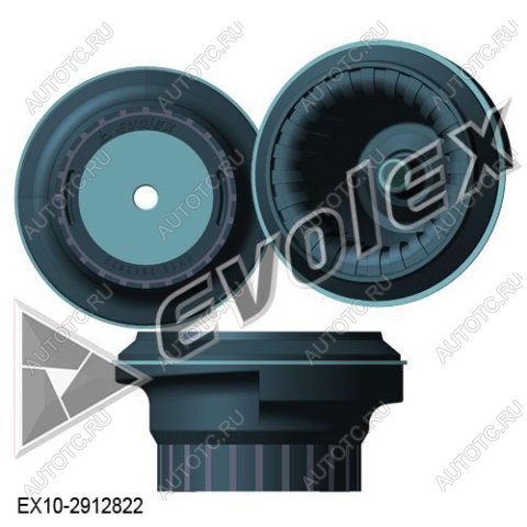 1 769 р. Опоры задних стоек 2108-2110 Evolex Evolex 688246431  с доставкой в г. Пермь