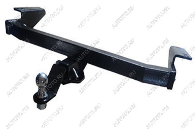 11 849 р. Фаркоп (съемное крепление шара под американский квадрат) DZK Toyota Land Cruiser Prado J150 дорестайлинг (2009-2013) (стальной, шар Е)  с доставкой в г. Пермь