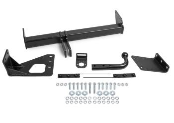 Фаркоп (крепление шара на двух болтах) Atlas Nissan X-trail 2 T31 дорестайлинг (2007-2011) (стальной с порошковым покрытием, шар A (F20))