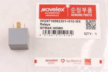 349 р. Реле электромагнитное 24V 5-ти контактное (40A) SITRAK HOWO MOVELEX MOVELEX wg9716582301+010-mx  с доставкой в г. Пермь. Увеличить фотографию 1
