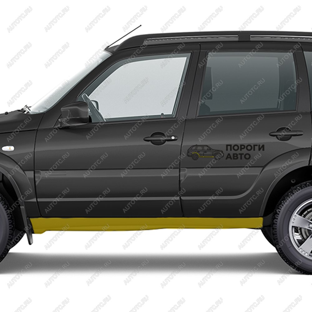 3 899 р. Chevrolet Niva ремонтные пороги  muowe-01  с доставкой в г. Пермь