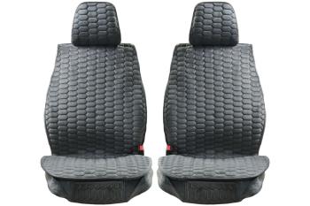 Каркасные накидки для сидений автомобиля из велюра Classic Серый Seintex 317690