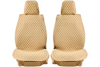 Каркасные накидки для сидений автомобиля из велюра Classic Ultra Бежевый Seintex 317682