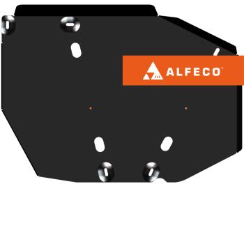 Защита топливного бака и адсорбера (V-1,5 6DCT) ALFECO Jetour X70 (2023-2025) рестайлинг (алюминий 3 мм)