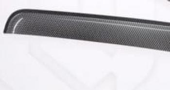 Козырек заднего стекла СA-Plastiс Toyota Corolla  E150 (2009-2013) седан рестайлинг (Шелкография карбон серебро)