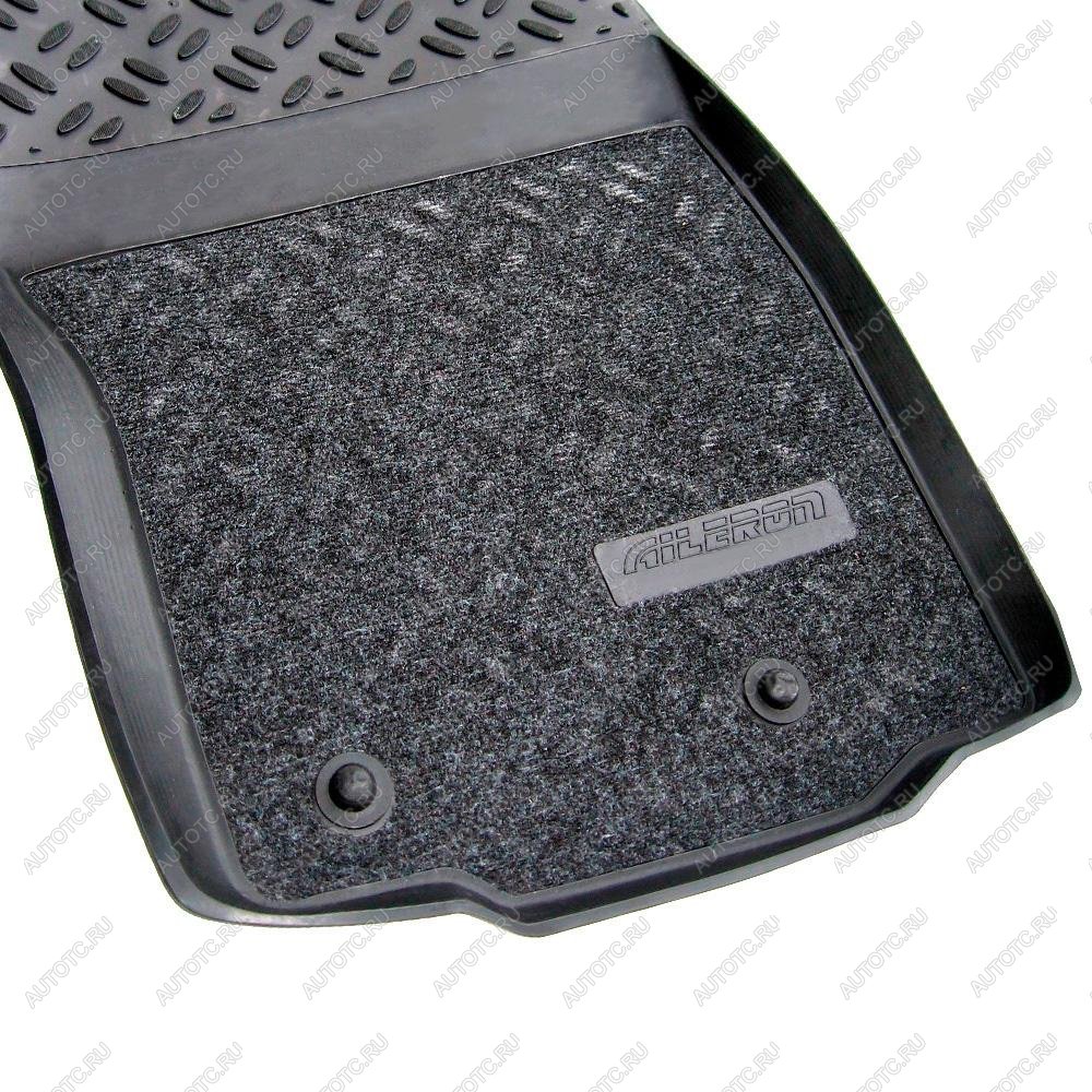 3 699 р. Коврики в салон (3D SOFT комбинированные) Aileron  Audi A3 ( 8VA хэтчбэк 5 дв.,  8V1) (2012-2020) дорестайлинг, хэтчбэк 3 дв. дорестайлинг, рестайлинг, хэтчбэк 3 дв. рестайлинг  с доставкой в г. Пермь